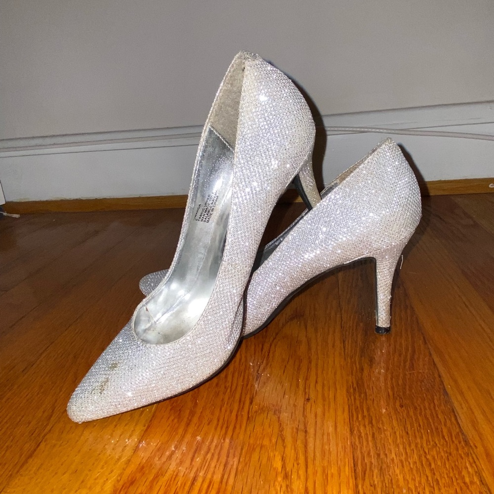 Silver heels